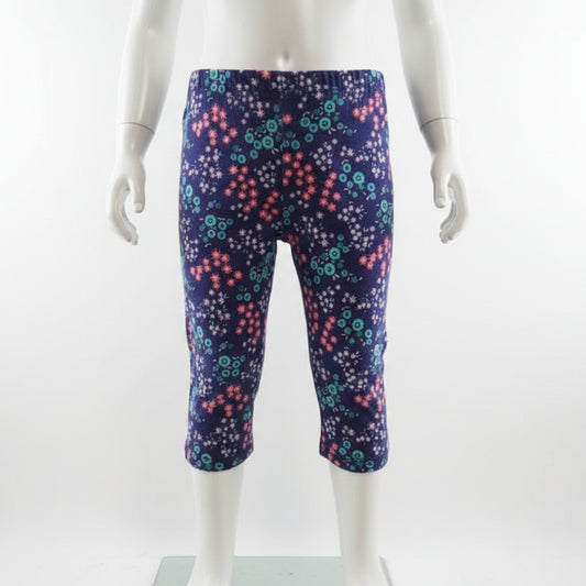 Purple Flower Carters Pants, 6M G
