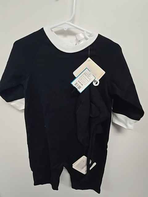 Black/White Hanna Andersson Skunk Costume, 6-12M B