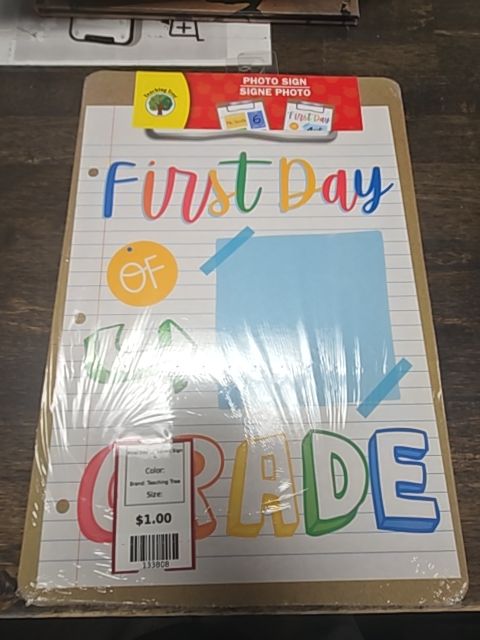 Teaching Tree First Day Of School Sign