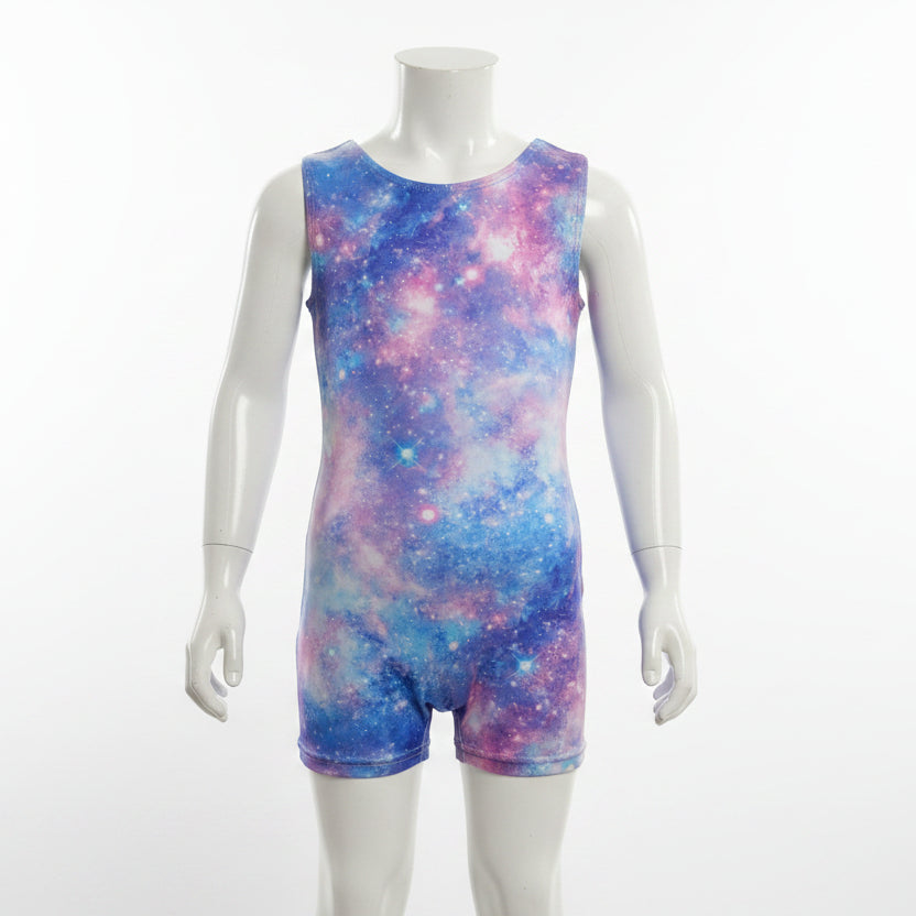 Blue/Purple Boutique Gymnastics Leotard, 3T G
