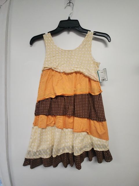 Yellow/Brown/Orange Beetlejuice London Dress, 8 G