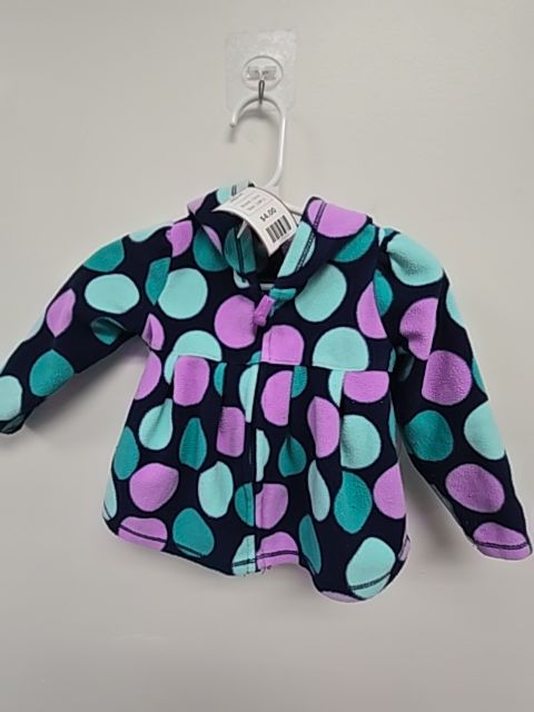 Navy/Purple/Blue Polka Dot Circo Jacket, 12M G