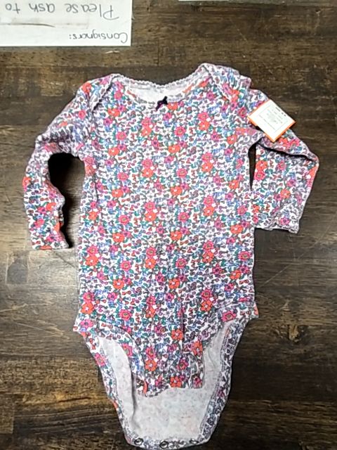 Pink Carters Long Sleeve Flower outfit, 9M G