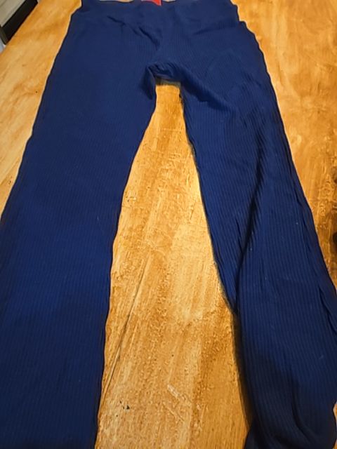 Navy Derek Heart Pants, 14 G