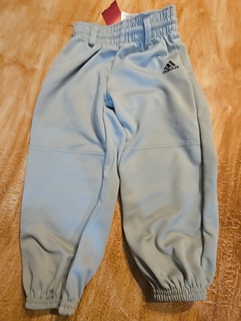 Grey Adidas Baseball Pants, 2XS