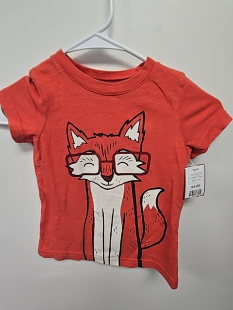 Red Fox Cat & Jack Shirt, 2T B