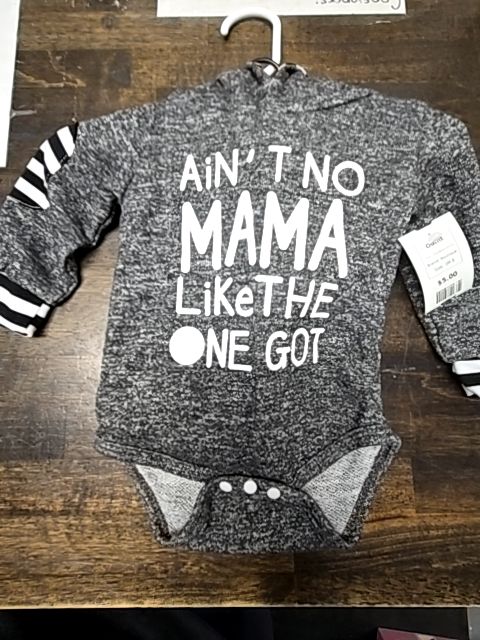 Grey/Black/White Boutique Outfit, 3M B