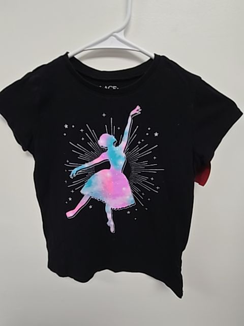 Black/Pink/Blue/Purple Dancer Childrens Place Shirt, 5T G