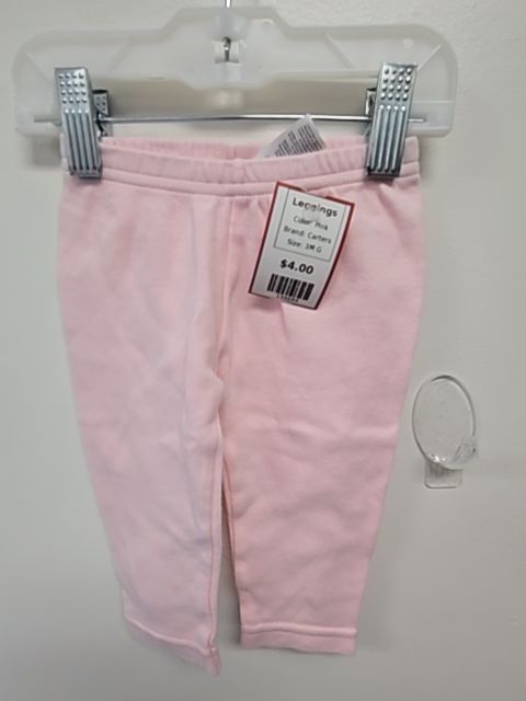 Pink Carters Leggings, 3M G