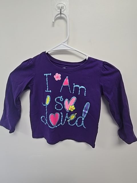 Purple Childrens Place Longsleeve Shirt, 4T G