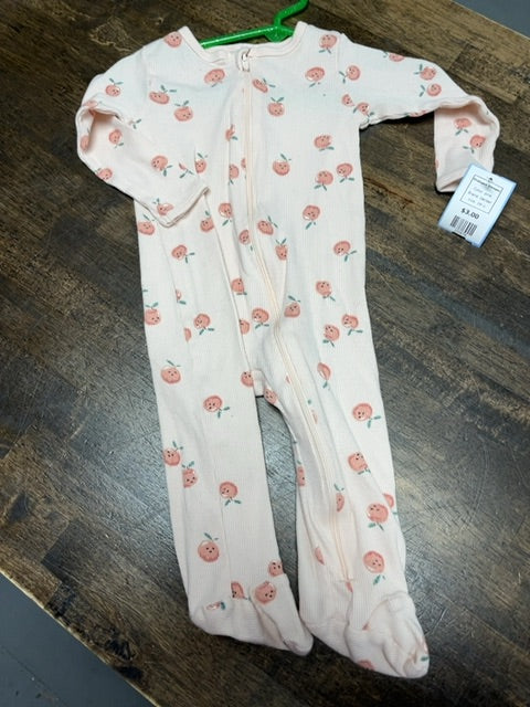 pink Gerber Oranges Sleeper, 3M G