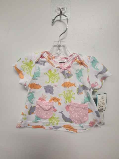 white CJP Baby Sea Animals shirt, 3M G