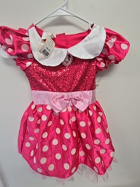 Pink Minnie Costume, 4T G