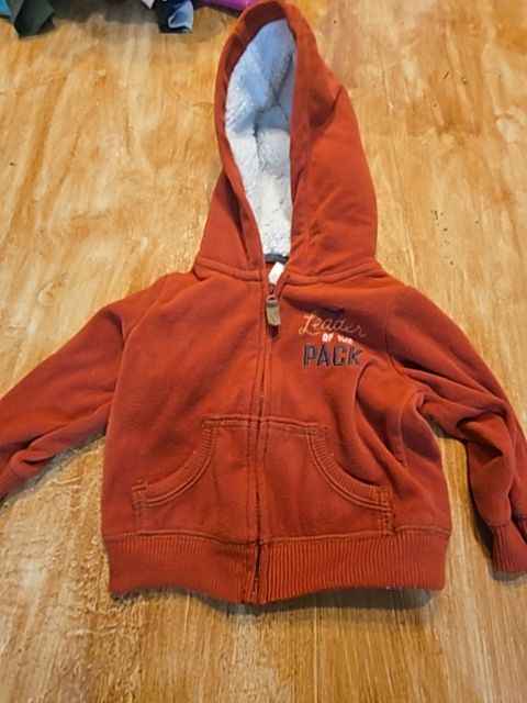 Orange Carters Leader of the pack jacket, 9M B