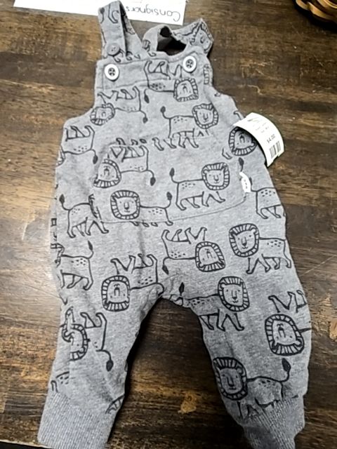 Grey Lion Carters Bibs, 3M B