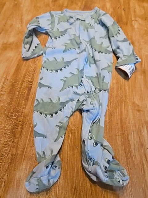 Blue/Green Dino Carters Sleeper, 6M B