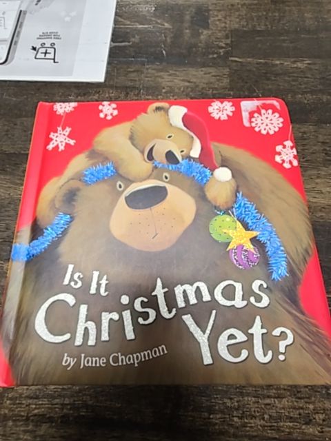 Is It Christmas Yet? Book