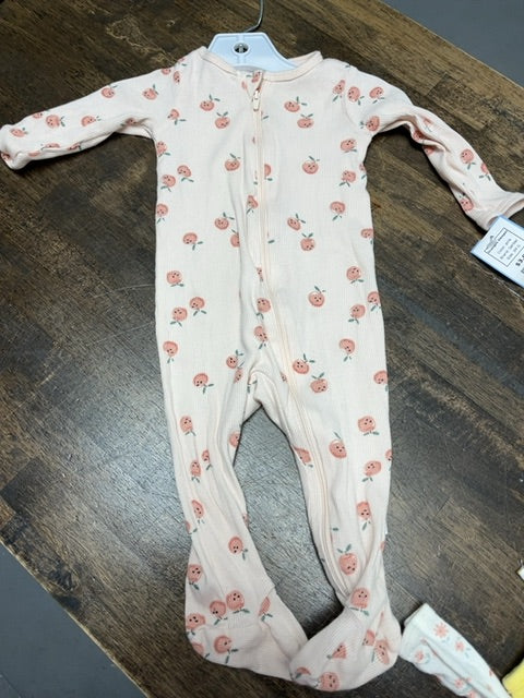 pink Gerber Oranges Sleeper, 3M G