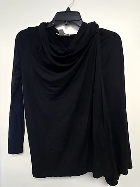 Black Motherhood Maternity Longsleeve Shirt, Small/Medium