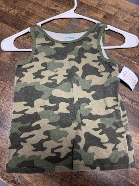 Green Camo Garanimals Tank Top, 5T B