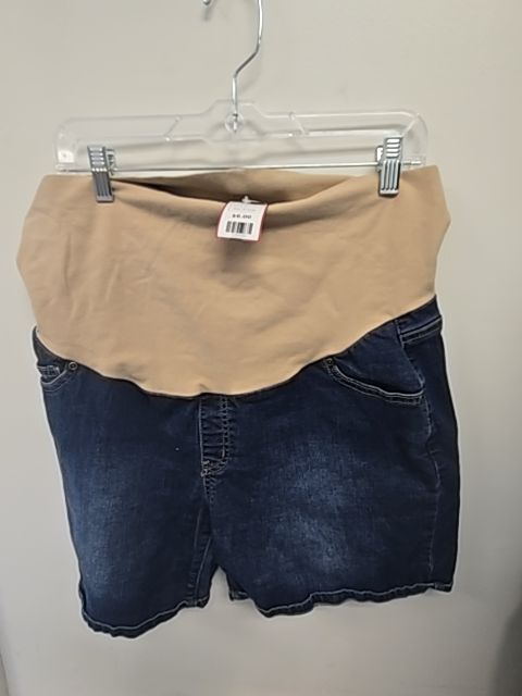 Blue Jean Three Seasons Maternity Shorts, X-Large