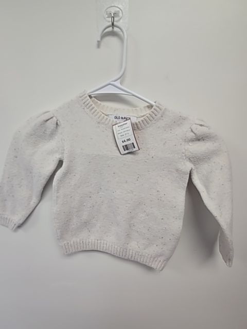 White/Colorful Old Navy Sweater, 2T G