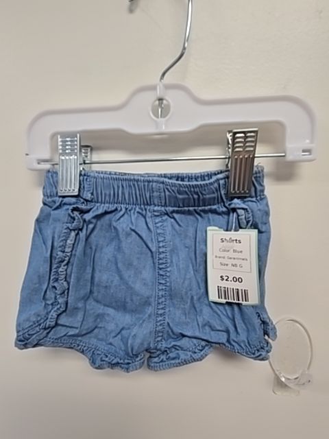Blue Garanimals Shorts, NB G