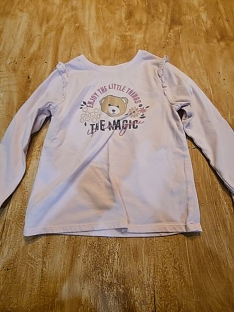 Pink Bear Garanimals Longsleeve Shirt, 5T G
