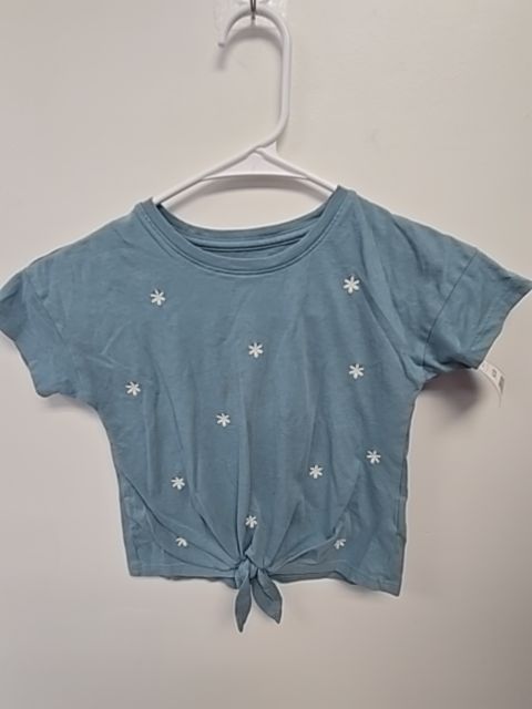 Green Flower Wonder Nation Shirt, 4T G