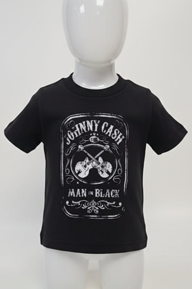 Black Johnny Cash Cash Shirt, 12M B