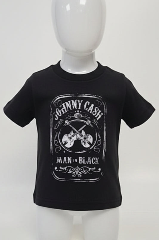 Black Johnny Cash Cash Shirt, 12M B