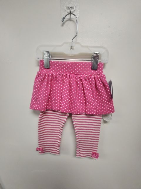 Pink/White Disney Skirted Pants, 6M G