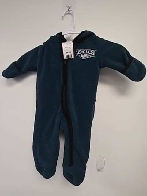 Green/Black Eagles Snow Suit, NB B