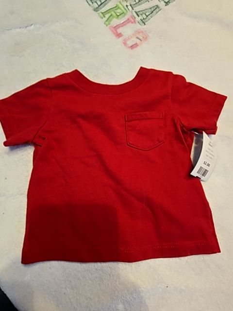 Red Garanimals Shirt, 0-3M B