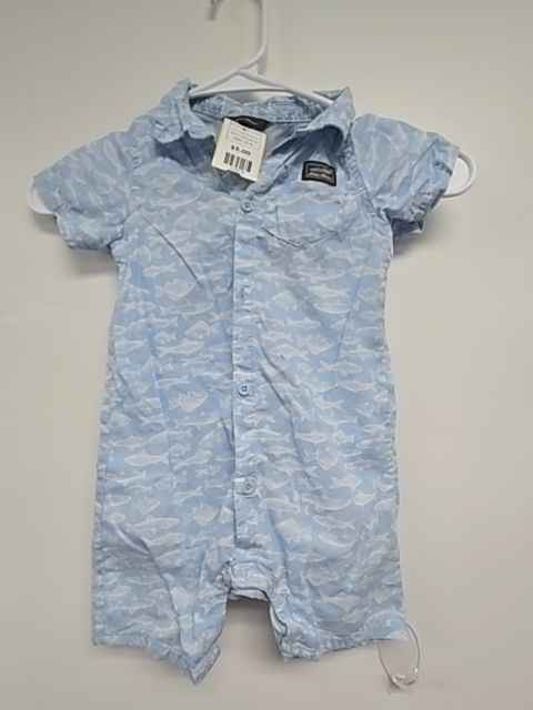 Blue/White Fish Eddie Bauer Short One Piece, 2T B
