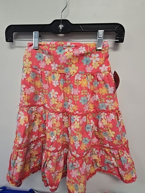Pink/Colorful Flower Gymboree Skirt, 5T G