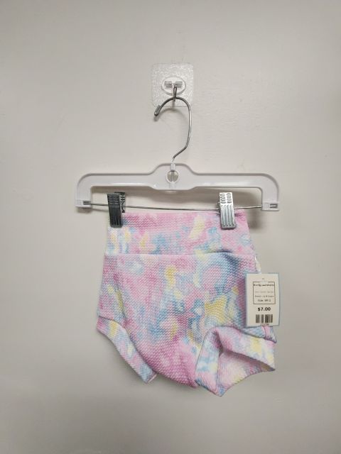 Colorful Tye Dye L & M Grace Bunny Tail Shorts, 9M G