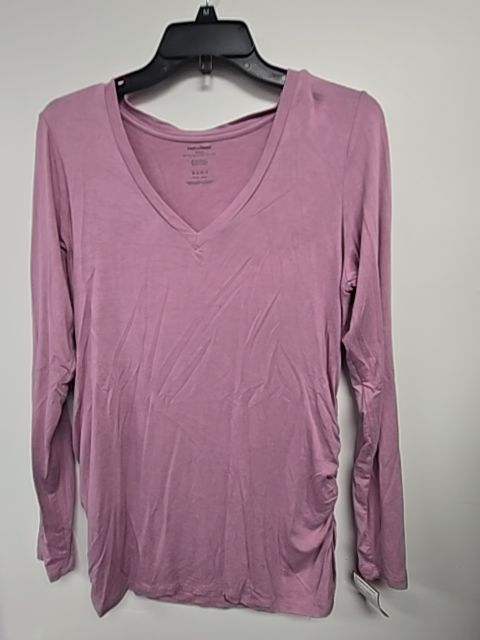 Pink Motherhood Maternity Longsleeve Shirt, Medium