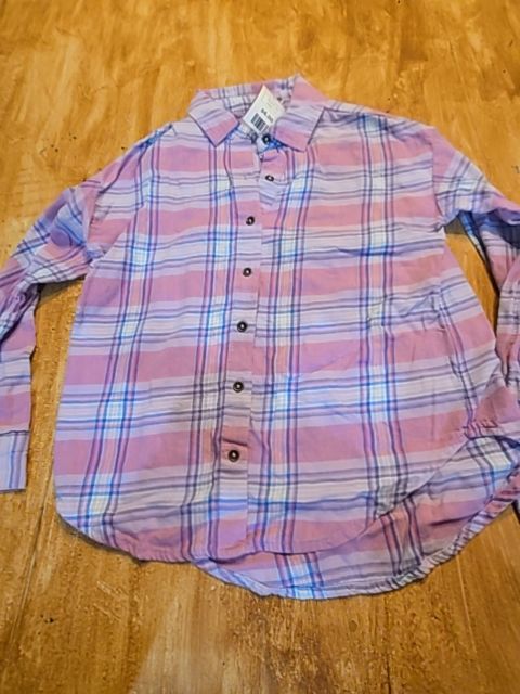 Purple/Blue SO Longsleeve Button Up, 7 G
