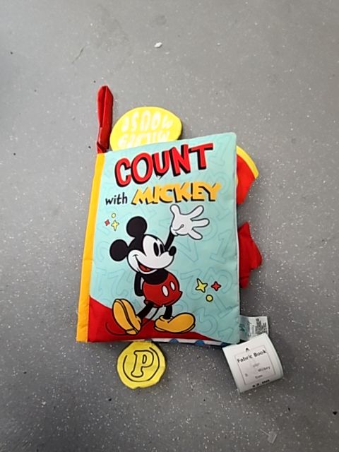 Mickey Fabric Book