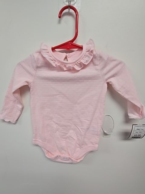 Pink Garanimals Longsleeve Onesie, 3M G