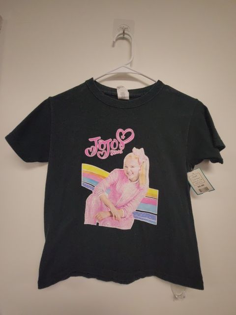 Black Jojo Siwa Shirt, 4T G