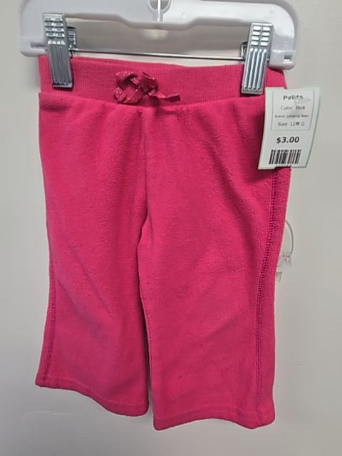 Pink Jumping Bean Pants, 12M G