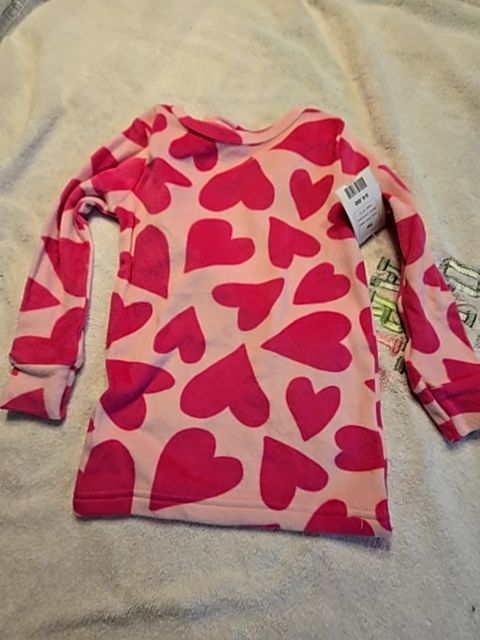 Pink Heart Cat & Jack Pjs, 3T G