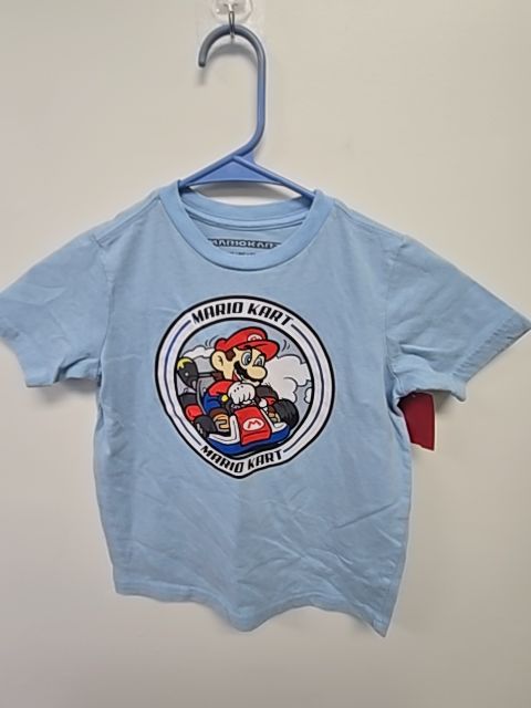Blue Mario Kart Shirt, 4T B