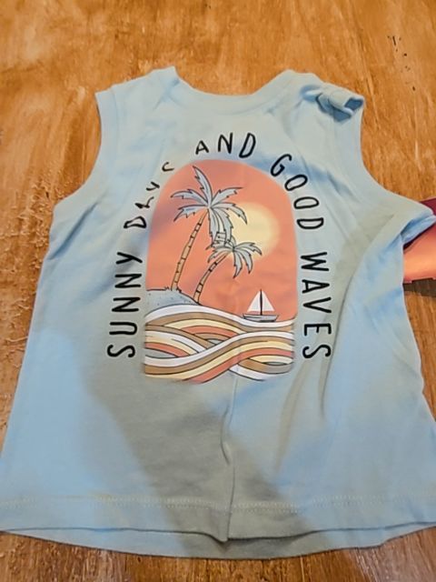 Green Garanimals Tank Top, 2T B