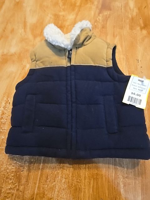 Navy/Brown Old Navy Vest, NB B