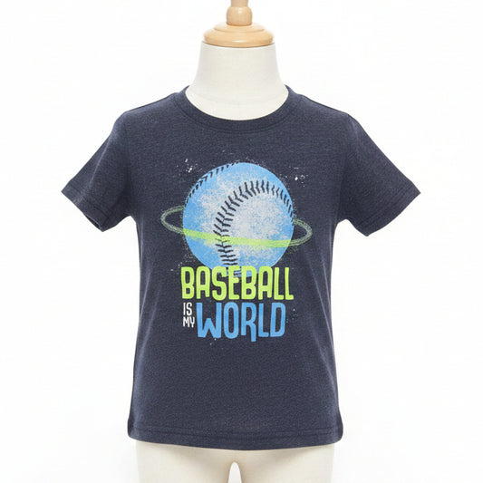 Navy Baseball Cat  & Jack Shirt, 5T B