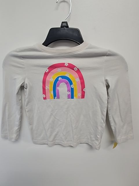 Cream Rainbow Cat & Jack Longsleeve Shirt, 5T G