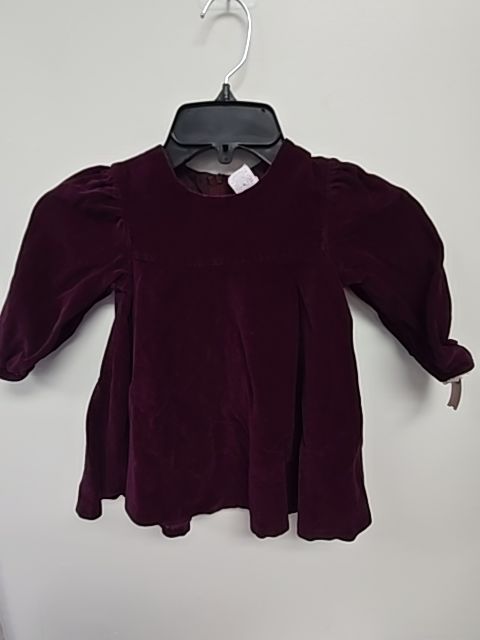 Purple Velvet  Dress, 2T G
